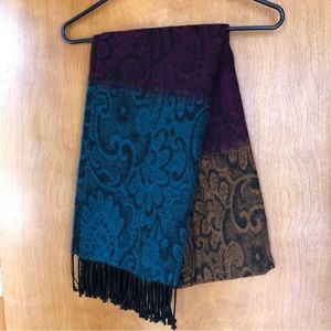 Shawl/scarf 78” L x 18” W